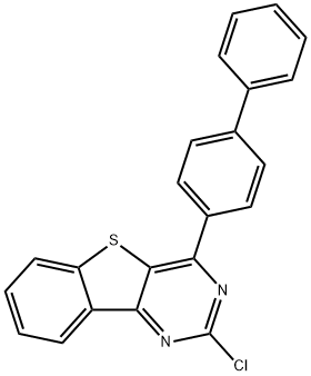 4-([1,1'-biphenyl]-4-yl)-2-chlorobenzo[4,5]thieno[3,2-d]pyrimidine Structure