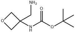 tert-Butyl (3-(aminomethyl)oxetan-3-yl)carbamate Structure