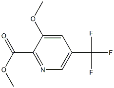 Methyl 3-methoxy-5-(trifluoromethyl)picolinate Structure