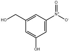 Benzenemethanol, 3-hydroxy-5-nitro- Structure