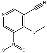 4-Methoxy-5-nitronicotinonitrile Structure