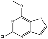 2-Chloro-4-methoxythieno[3,2-d]pyrimidine Structure