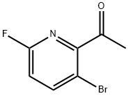 1-(3-bromo-6-fluoropyridin-2-yl)ethanone Structure