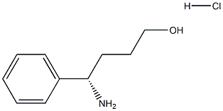 (S)-4-Amino-4-phenylbutan-1-ol hydrochloride Structure