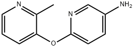 3-Pyridinamine, 6-[(2-methyl-3-pyridinyl)oxy]- Structure