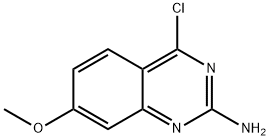 2-Quinazolinamine, 4-chloro-7-methoxy- Structure