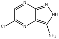 5-Chloro-1H-pyrazolo[3,4-b]pyrazin-3-amine 구조식 이미지
