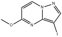 3-Iodo-5-methoxypyrazolo[1,5-a]pyrimidine 구조식 이미지