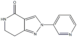 4H-Pyrazolo[4,3-c]pyridin-4-one,2,5,6,7-tetrahydro-2-(3-pyridinyl) 구조식 이미지