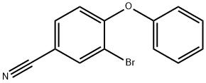 3-Bromo-4-phenoxybenzonitrile Structure