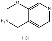 (3-Methoxypyridin-4-yl)methanamine hydrochloride Structure