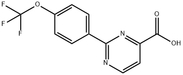 1864059-55-1 2-[4-(Trifluoromethoxy)phenyl]pyrimidine-4-carboxylic Acid