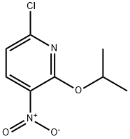 6-chloro-2-isopropoxy-3-nitropyridine 구조식 이미지