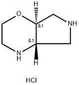 (4aS,7aS)-octahydropyrrolo[3,4-b]morpholine dihydrochloride 구조식 이미지