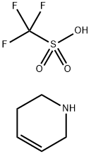 1,2,3,6-tetrahydropyridine trifluoromethanesulfonate Structure