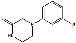 4-(3-chlorophenyl)piperazin-2-one Structure