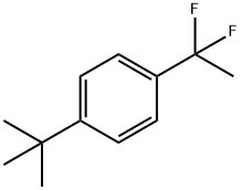1-(1,1-difluoroethyl)-4-(1,1-dimethylethyl)- Benzene 구조식 이미지