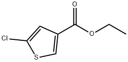 Ethyl 5-chlorothiophene-3-carboxylate 구조식 이미지