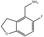 (5-fluoro-2,3-dihydrobenzofuran-4-yl)methanamine 구조식 이미지