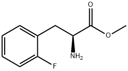 METHYL 2-AMINO-3-(2-FLUOROPHENYL)PROPANOATE 구조식 이미지