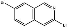 3,7-Dibromoisoquinoline Structure