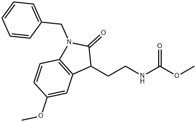 methyl (2-(1-benzyl-5-methoxy-2-oxoindolin-3-yl)ethyl)carbamate(WXG02909) 구조식 이미지