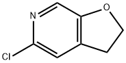 Furo[2,3-c]pyridine, 5-chloro-2,3-dihydro-
 구조식 이미지