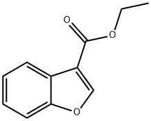 Ethyl benzofuran-3-carboxylate 구조식 이미지