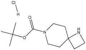 1,7-Diaza-spiro[3.5]nonane-7-carboxylic acid tert-butyl ester hydrochloride 구조식 이미지