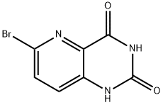 6-Bromopyrido[3,2-d]pyrimidine-2,4(1H,3H)-dione 구조식 이미지