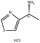 (R)-1-Thiazol-4-yl-ethylamine dihydrochloride 구조식 이미지