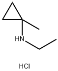 Ethyl-(1-methyl-cyclopropyl)-amine hydrochloride 구조식 이미지