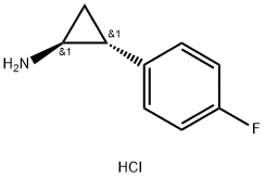 (1S,2R)-2-(4-Fluoro-phenyl)-cyclopropylamine hydrochloride 구조식 이미지