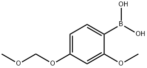 2-Methoxy-4-methoxymethoxyphenylboronic acid Structure