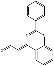 (E)-2-BenzoyloxycinnaMaldehyde 구조식 이미지