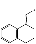 1-메톡시메틸렌-1,2,3,4-테트라히드로나프탈렌 구조식 이미지