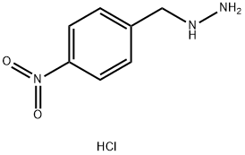 (4-Nitrobenzyl)hydrazine Dihydrochloride Structure