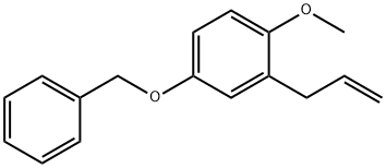 2-Allyl-4-(benzyloxy)-1-methoxybenzene Structure