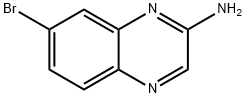 7-bromoquinoxalin-2-amine 구조식 이미지