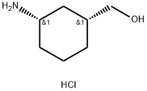 ((1R,3S)-3-aminocyclohexyl)methanol Structure