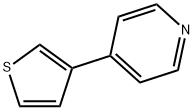 4-(thiophen-3-yl)pyridine Structure