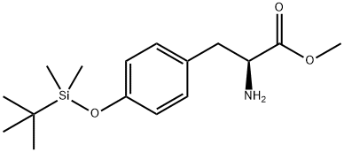 (S)-methyl 2-amino-3-(4-((tert-butyldimethylsilyl)oxy)phenyl)propanoate(WXG02558) Structure