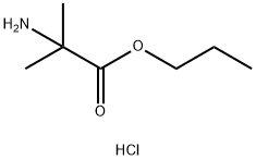 propyl 2-amino-2-methylpropanoate hydrochloride 구조식 이미지