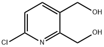 6-Chloro-2,3-bis(hydroxymethyl)pyridine 구조식 이미지