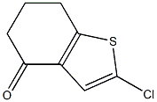 2-Chloro-6,7-dihydrobenzo[b]thiophen-4(5H)-one 구조식 이미지