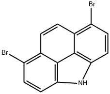 1,7-dibromo-4H-benzo[def]carbazole Structure