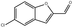 5-Chlorobenzofuran-2-carbaldehyde 구조식 이미지