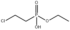 (2-Chloroethyl)phosphonic acid mono ethyl ester Structure