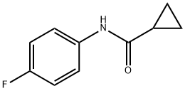 4'-FLUOROCYCLOPROPANECARBOXANILIDE Structure