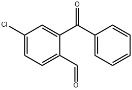 2-Benzoyl-4-chlorobenzaldehyde Structure